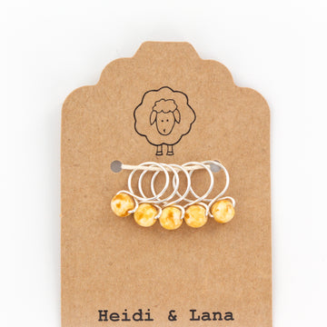 Silver/Sand Beads