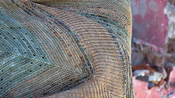 Malabrigo Temperance Shawl Wrap Knitting Pattern