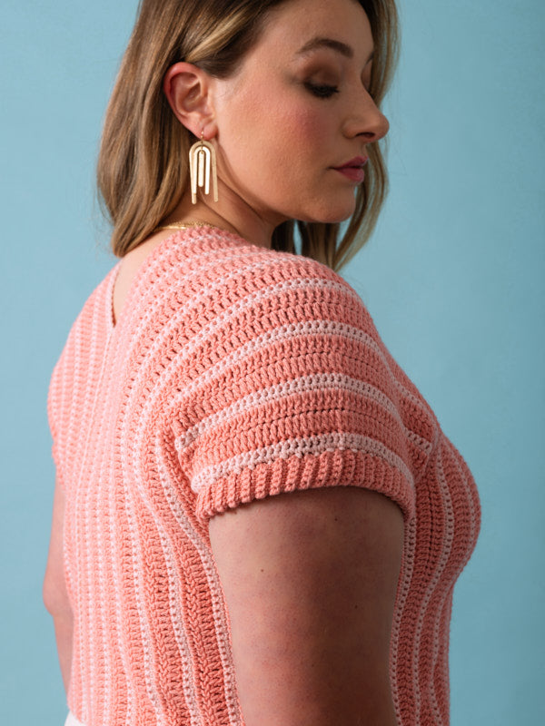 Senna Top in Berroco Cashmello Crochet Pattern