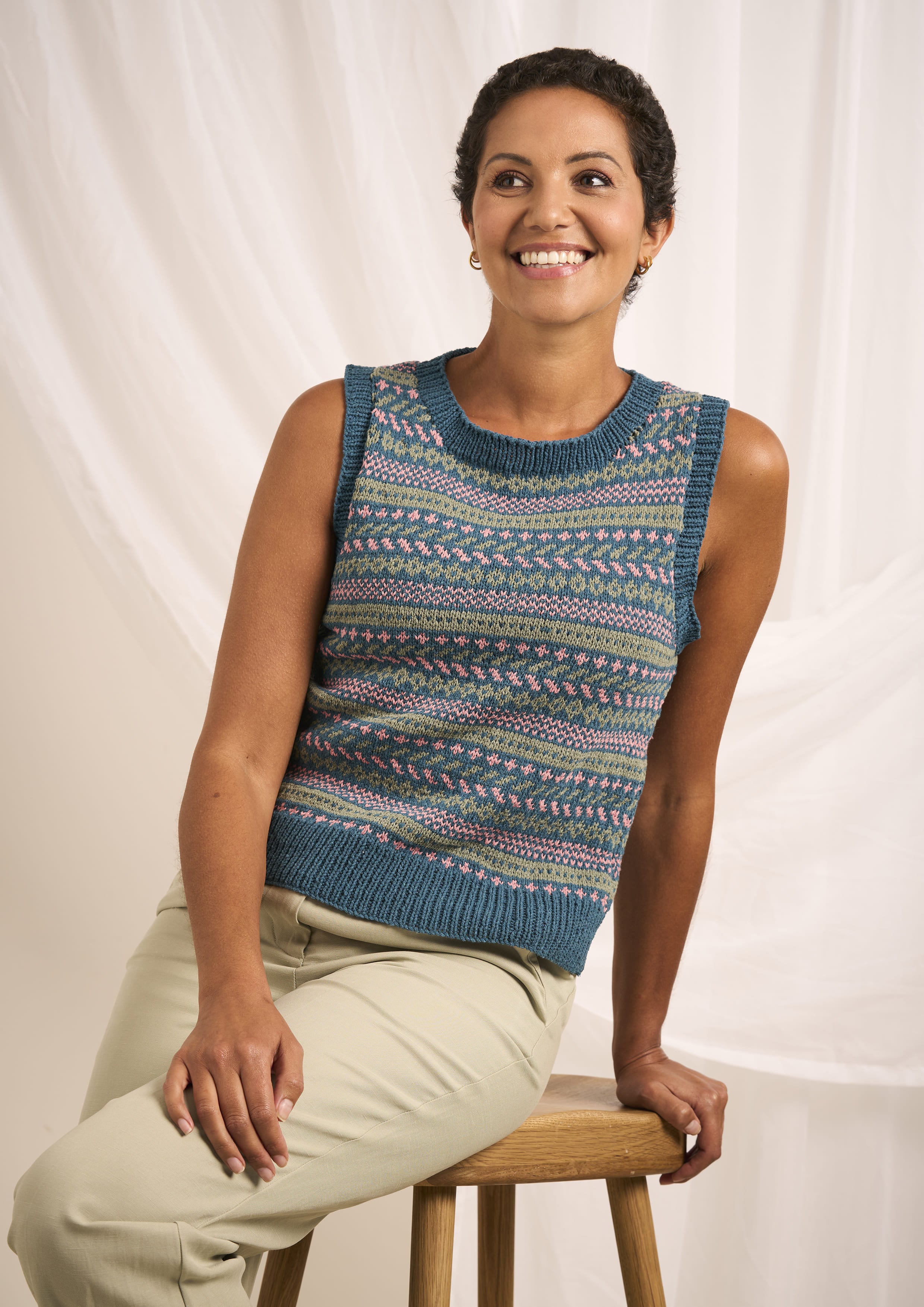 Rowan Cotton Revive 4 Projects Scarf Knitting Pattern