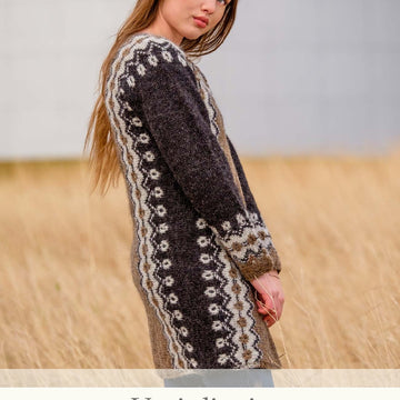Vegir Liggja Til Allra Atta Cardigan Knitting Pattern