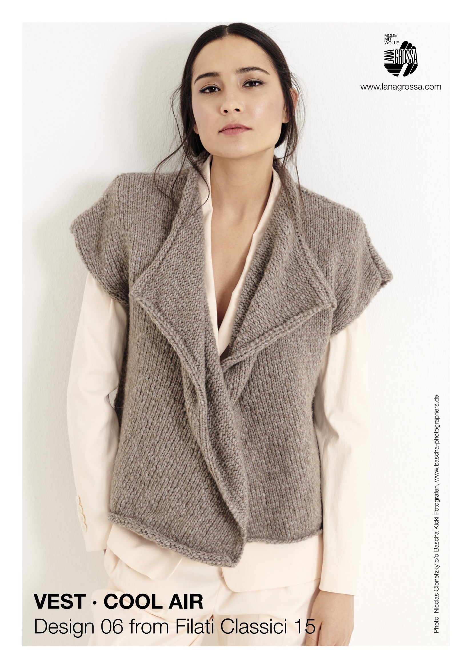 Lana Grossa Vest Knitting Pattern