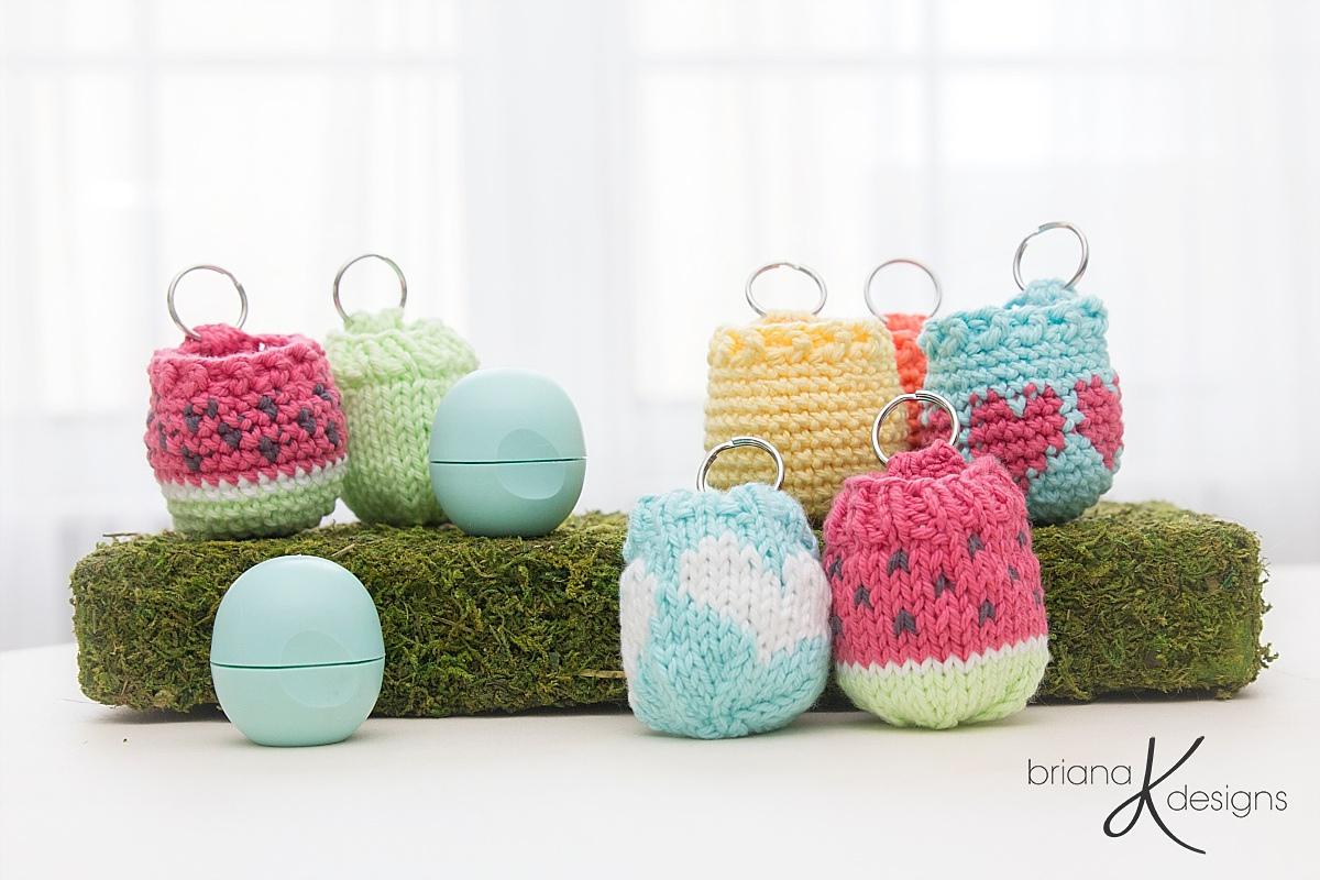 EOS Lip Balm Holder / Key Chain
