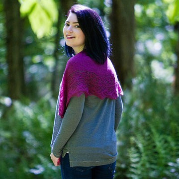 Valley Yarns Crisanta Shawl Knitting Pattern