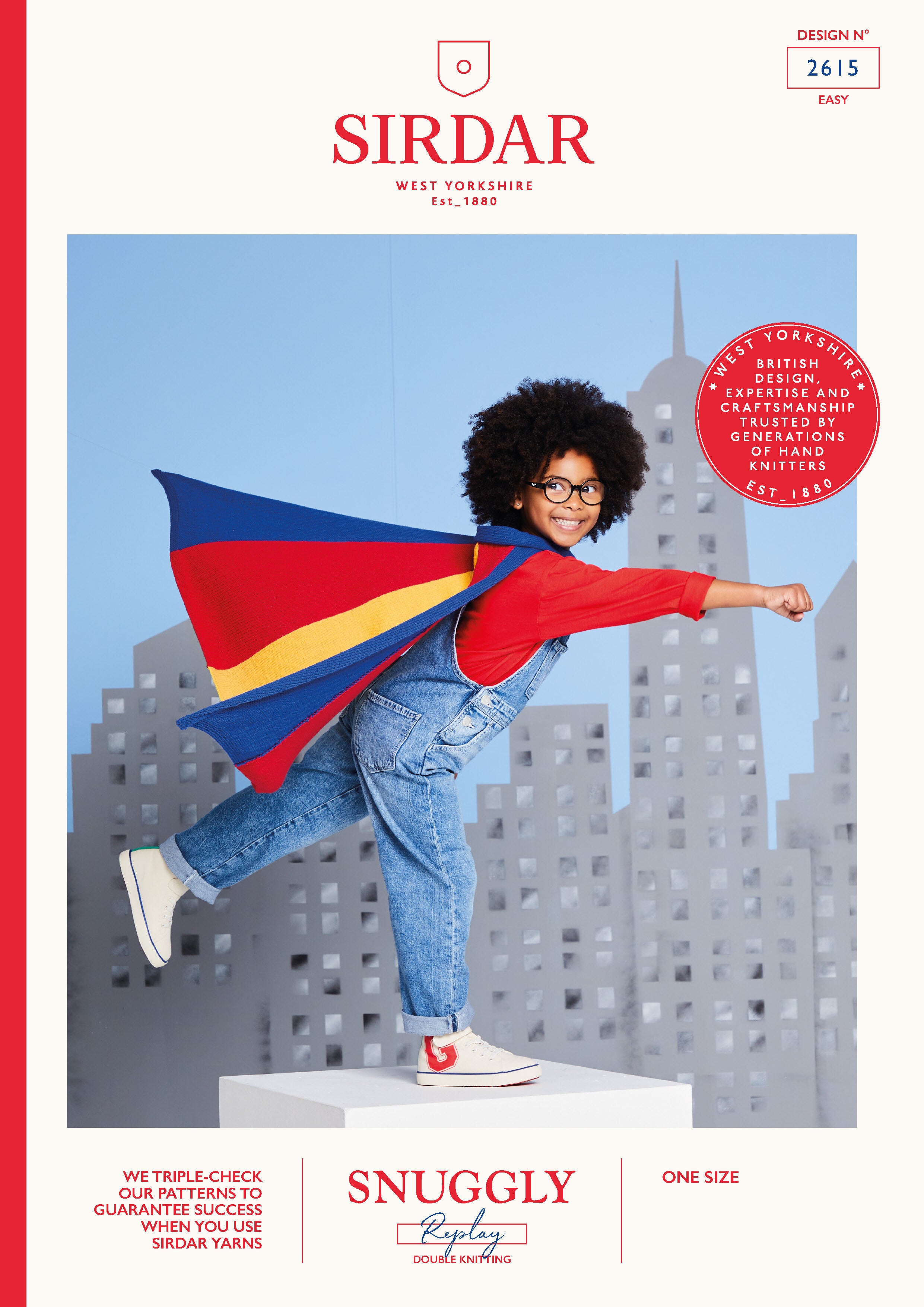 Sirdar Secret Power Cape Knitting Pattern