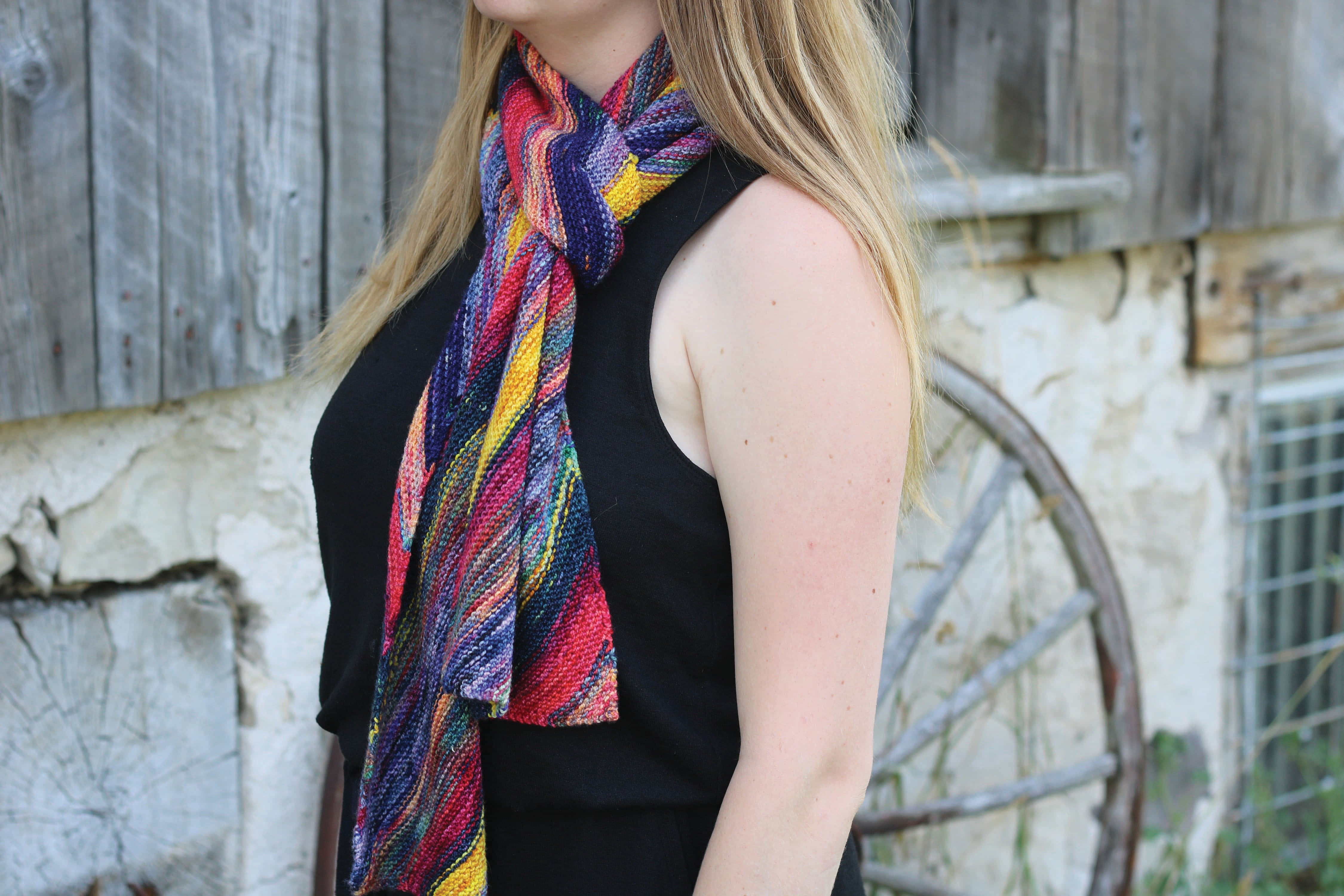 Koigu Dance Club Scarf Knitting Pattern