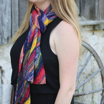 Koigu Dance Club Scarf Knitting Pattern
