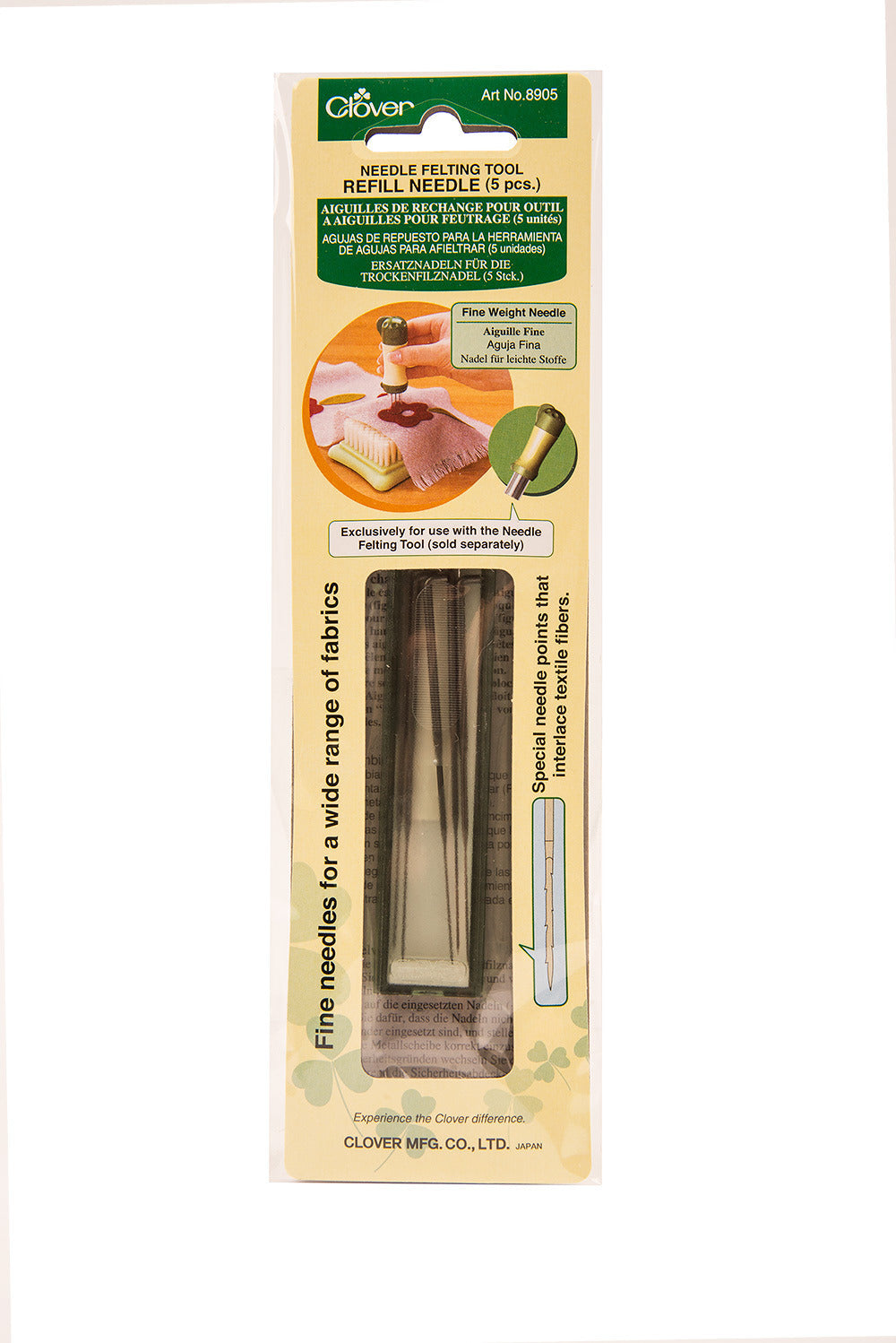 Clover Needle Felting Tool Refill Needle