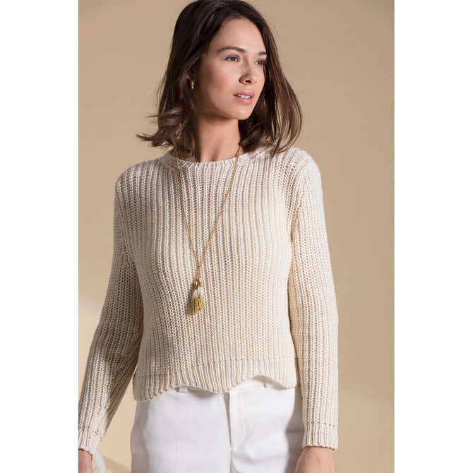 String Sarasota Pullover Jumper Knitting Pattern