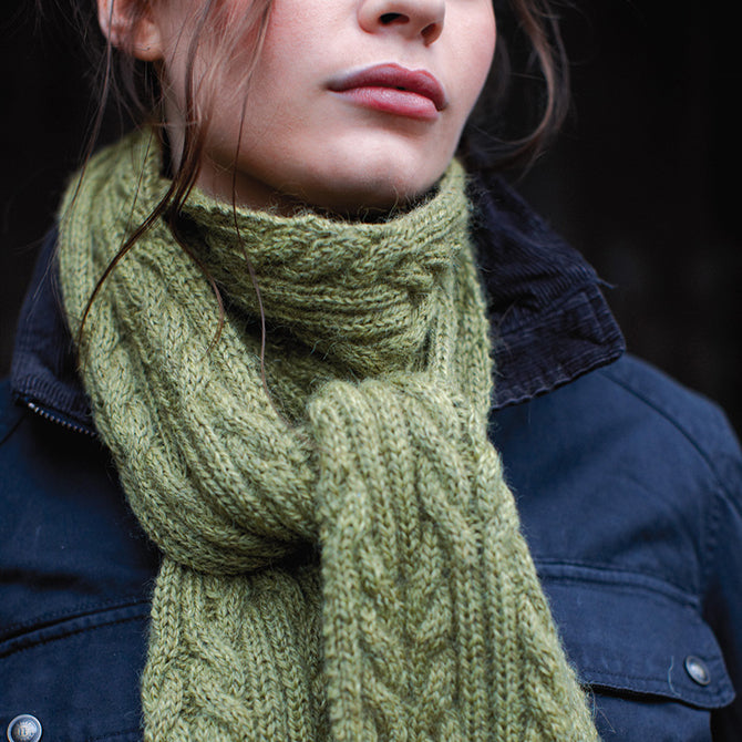 Rowan Grasmoor Scarf Knitting Pattern