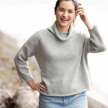 Churchmouse Studio Everyday Pullover in Rowan Alpaca Classic/Softyak DK