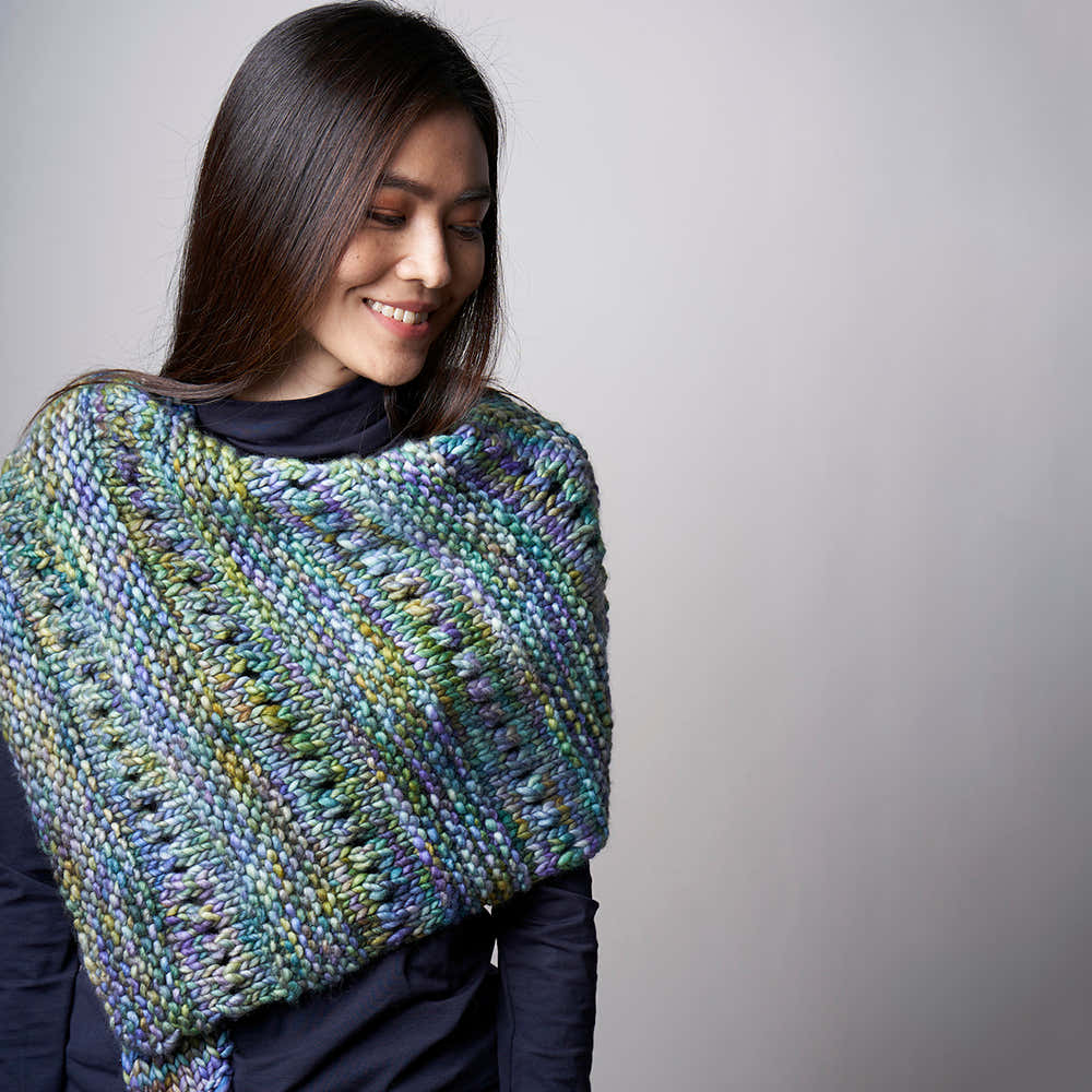 Malabrigo Ellison Wrap Knitting Pattern