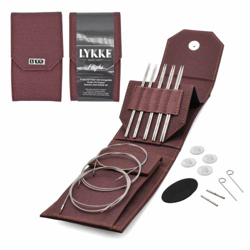 LYKKE Flight 5" IC Mini Set - Maroon