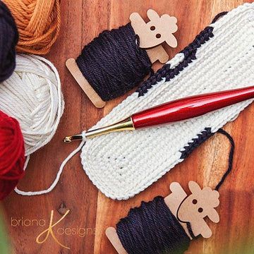 Animal Print Crochet Bag