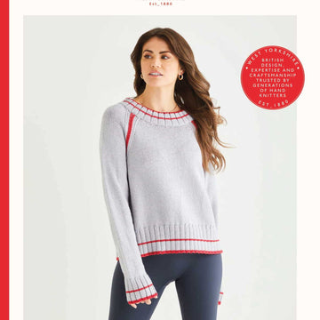 Sirdar Sporting Edge Sweater Jumper Knitting Pattern