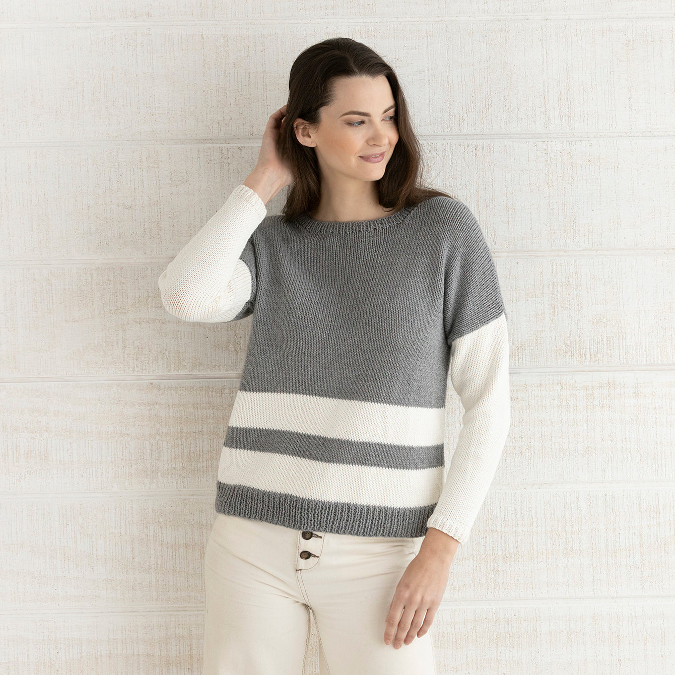 String Alana Pullover Jumper Knitting Pattern
