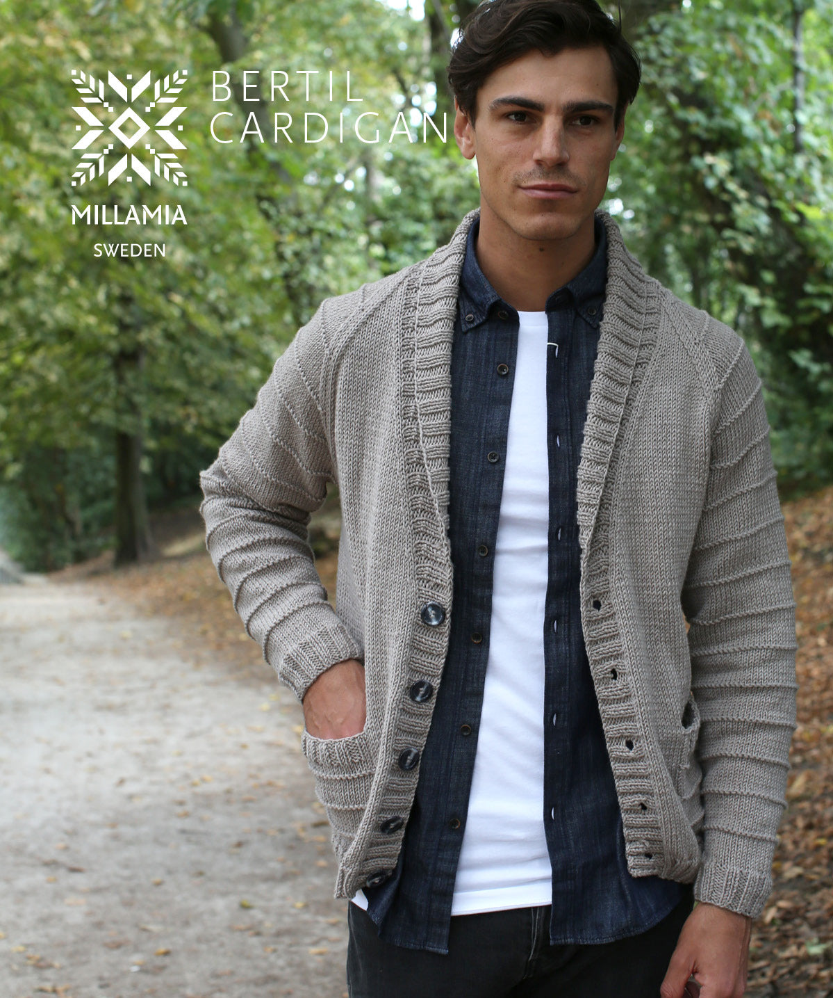 MillaMia Bertil Cardigan Knitting Pattern