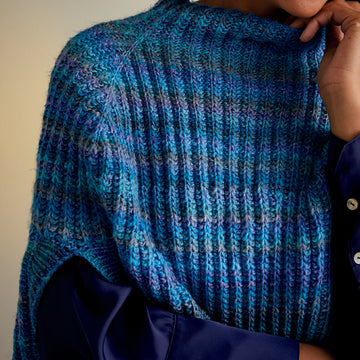 Sirdar Bellfower Poncho Cape Knitting Pattern