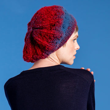 The Artist's Beret & Scarf - Free Knitting Pattern for Women