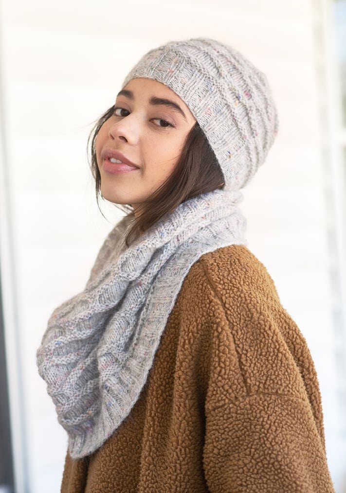 Kingsey Hat & Cowl Knitting Pattern