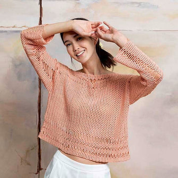 Lang 267-33 Sweater Jumper Crochet Pattern