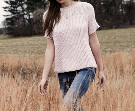 Ashby Tee Top Knitting Pattern