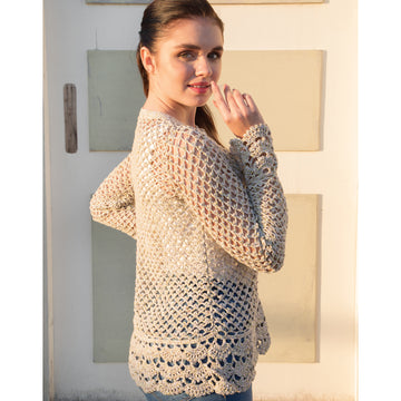 Jody Long JL- Amelia Cardigan Crochet Pattern