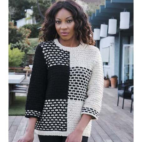 Trendsetter Yarns Pure Love Cardigan Knitting Pattern