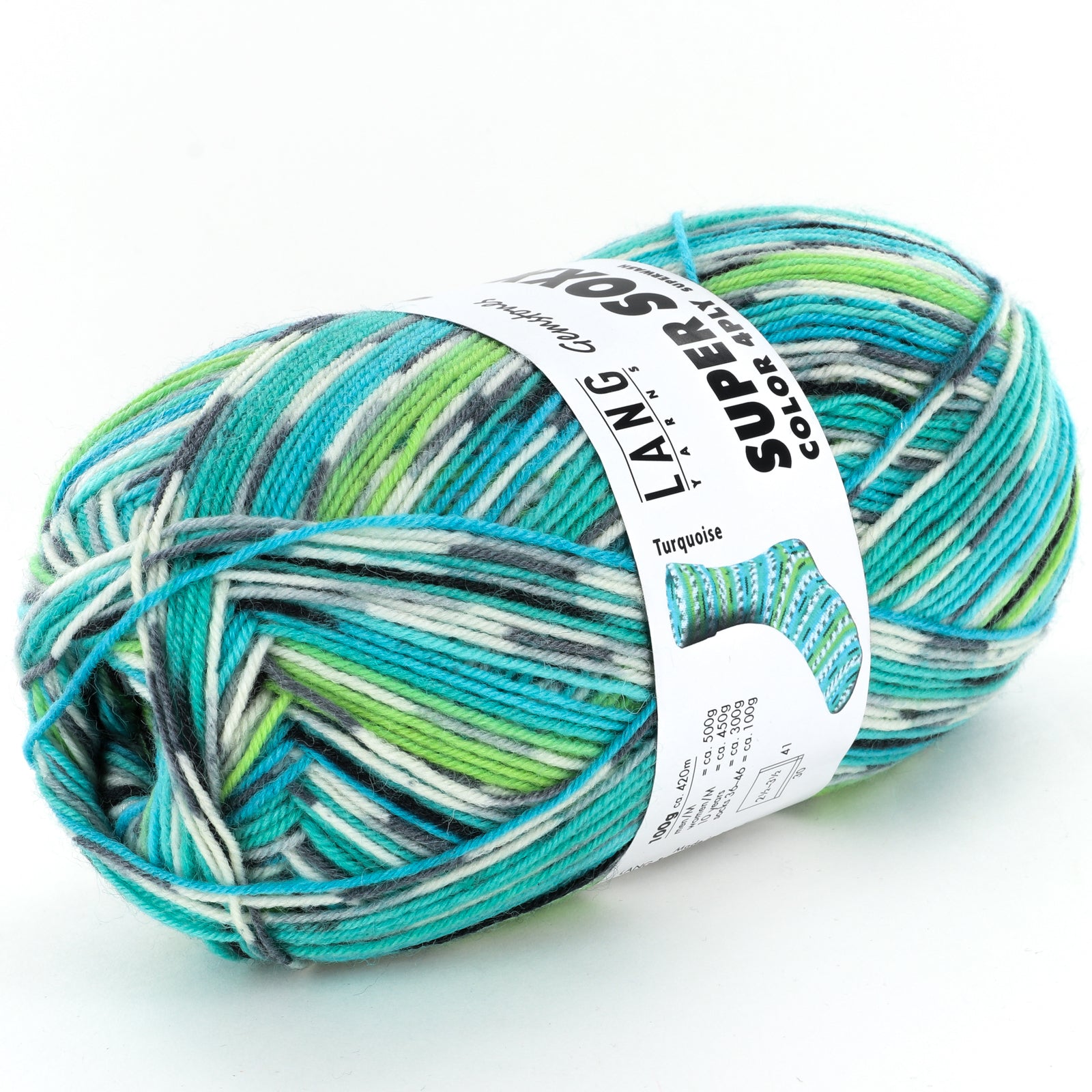 Super Soxx Color 901 Yarn - Wool 4 Ply