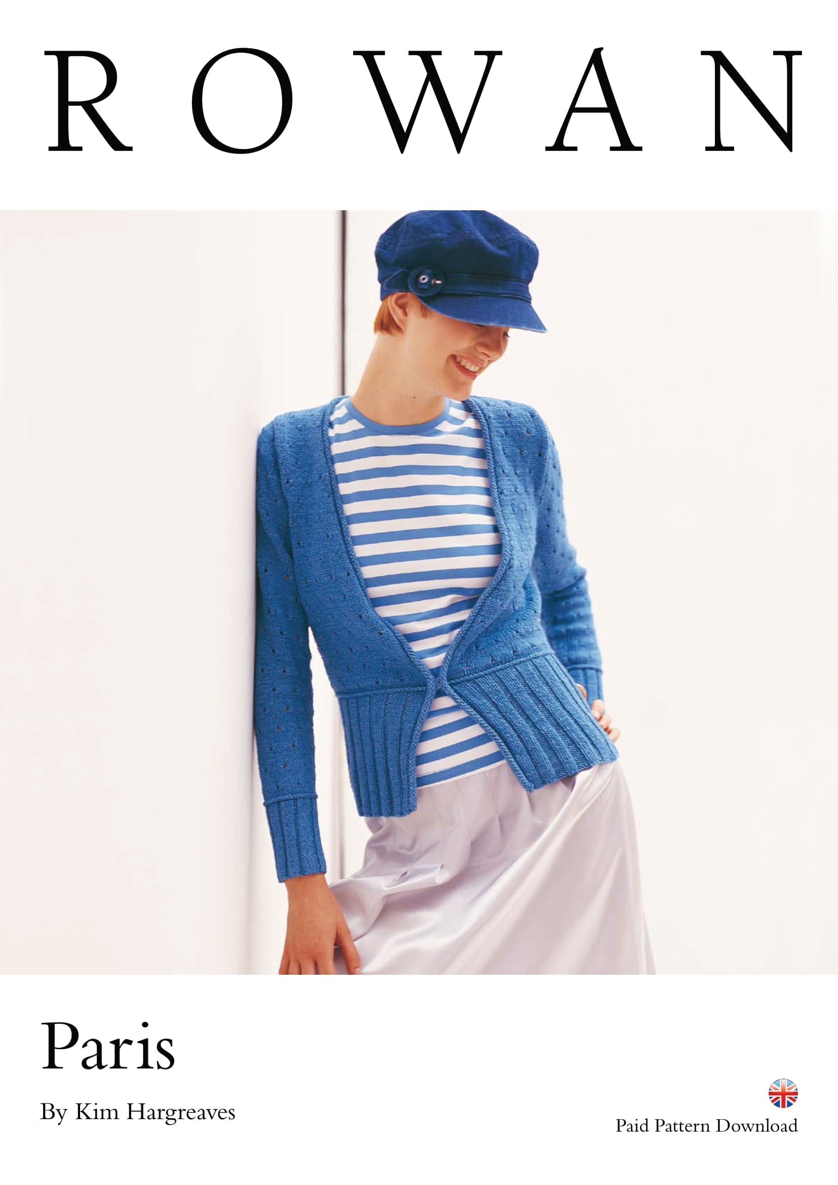 Rowan Paris Cardigan Knitting Pattern