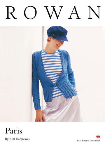 Rowan Paris Cardigan Knitting Pattern