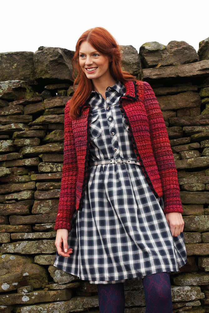 Debbie Bliss Neat Jacket Knitting Pattern
