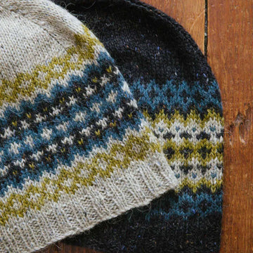 Churchmouse Studio Colorwork Cap Hat Knitting Pattern