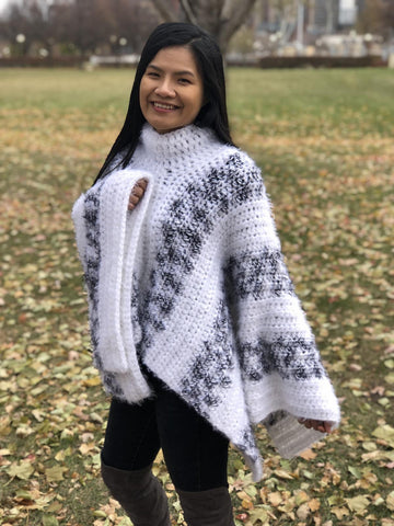 Cozy poncho