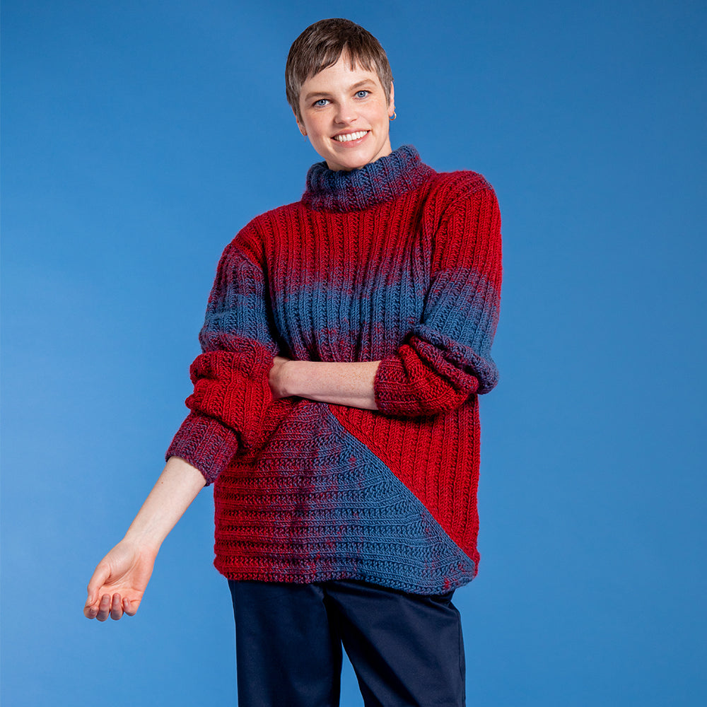 Ombre Aran Wool Touch Collection Ebook - Free Knitting & Crochet Patterns by Paintbox Yarns