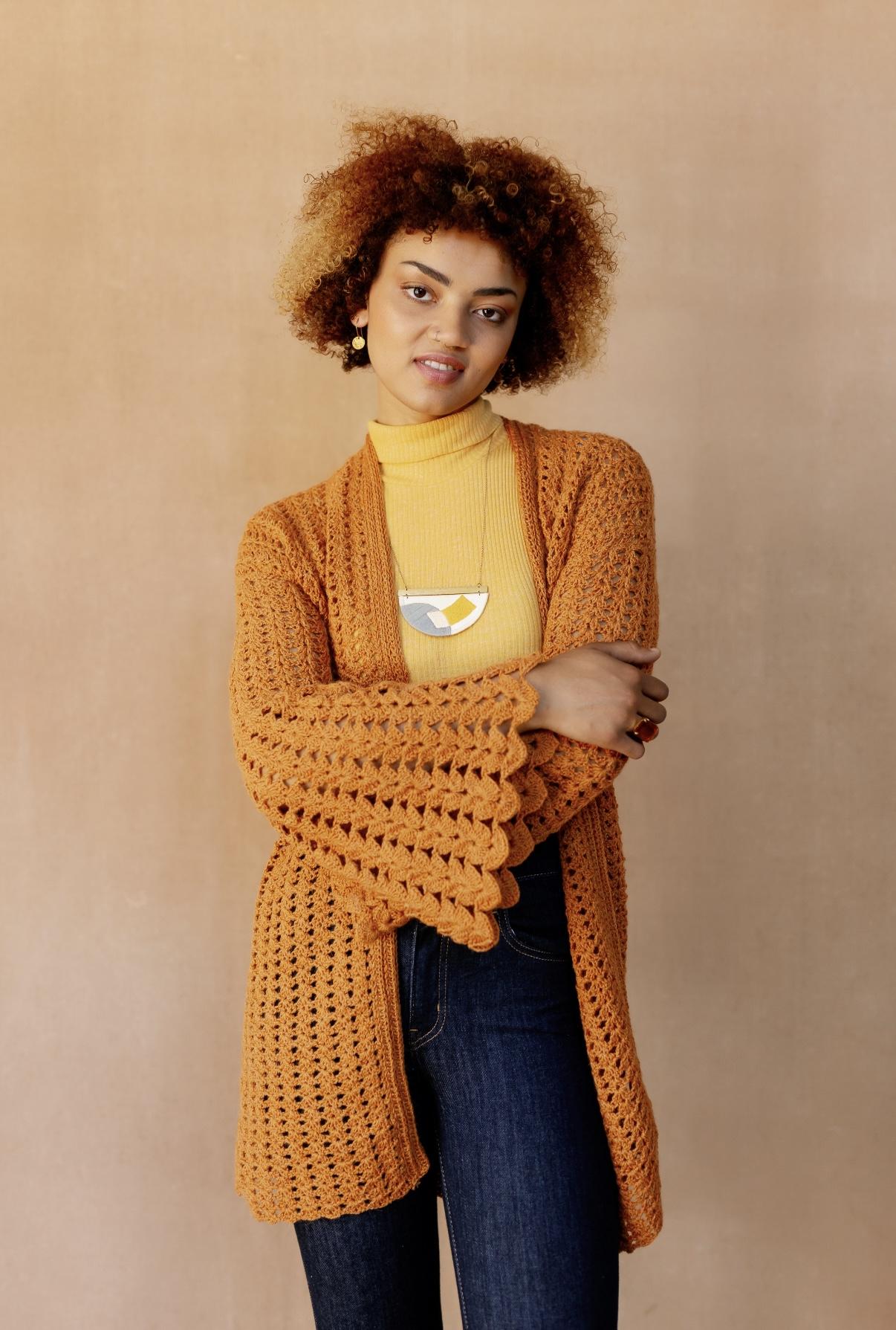 Bell sleeve Cardigan