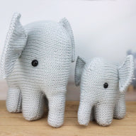 Deramores Mummy and Baby Elephant Toy Knitting Pattern