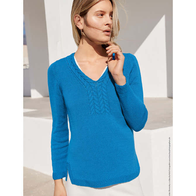 Lana Grossa Pullover Jumper Knitting Pattern