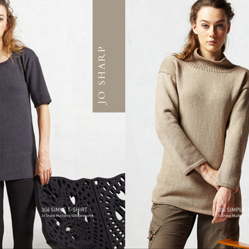 Jo Sharp Simple T-Shirt Jumper Knitting Pattern