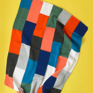 Paintbox Yarns Brick Work Blanket PDF (Free)