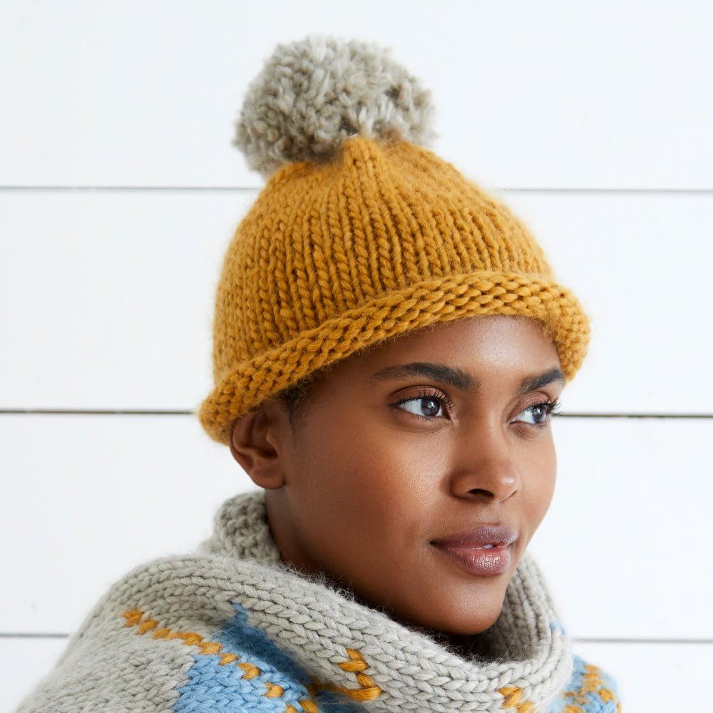 Debbie Bliss Anya Hat Knitting Pattern