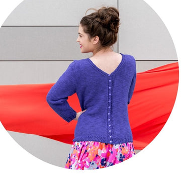 Twist Collective Bette Cardigan Knitting Pattern