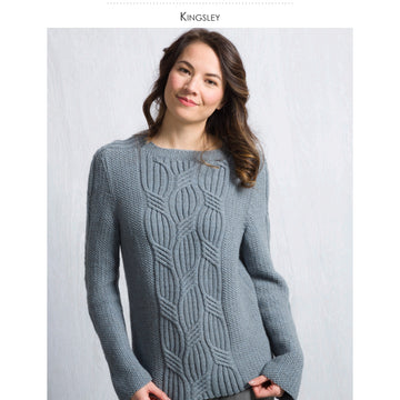 Classic Elite Yarns Kingsley Jumper Knitting Pattern