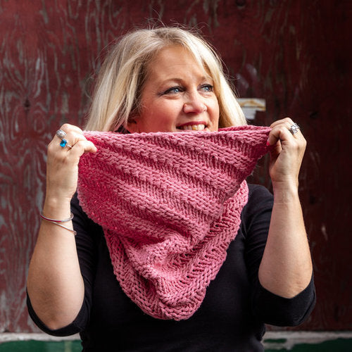 Valley Yarns Triple Strand Cowl Knitting Pattern