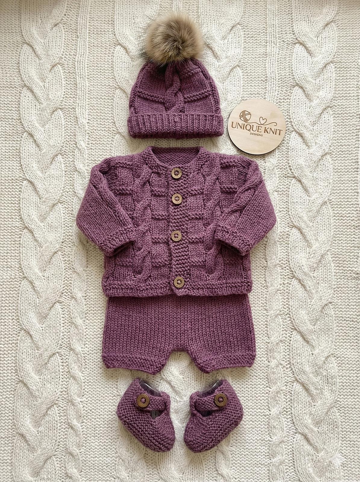 "Poppy" Cardigan set