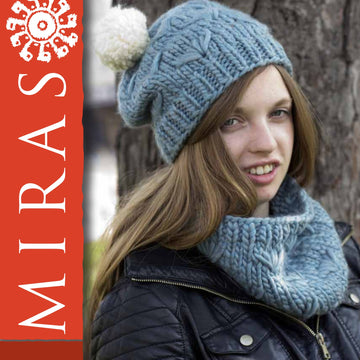 Mirasol Arctic Star Set Cowl Knitting Pattern