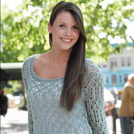 Valley Yarns Highland Lake Lace Pullover Knitting Pattern