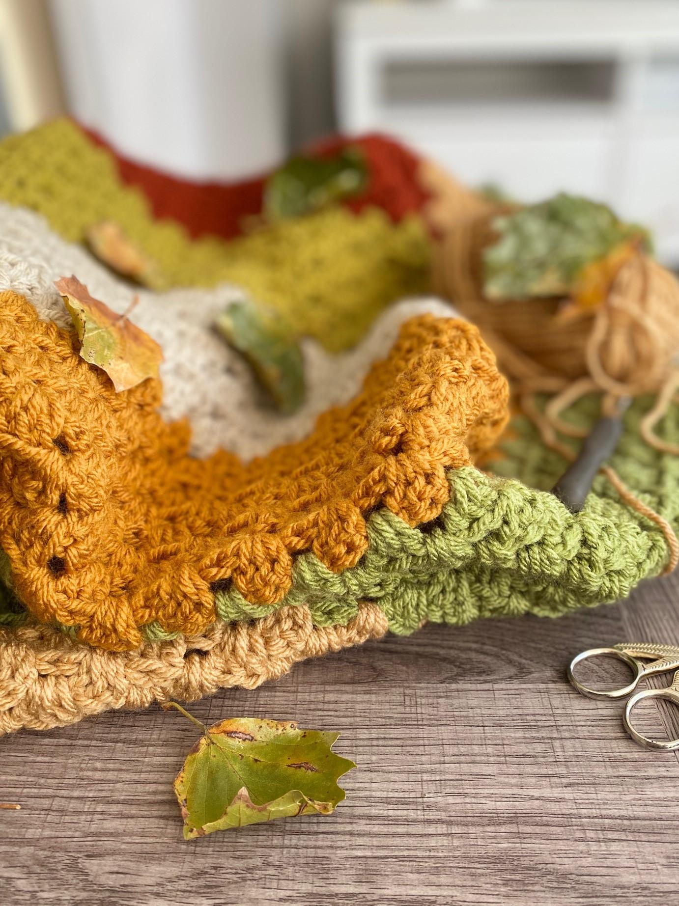 Fallen Leaves Blanket