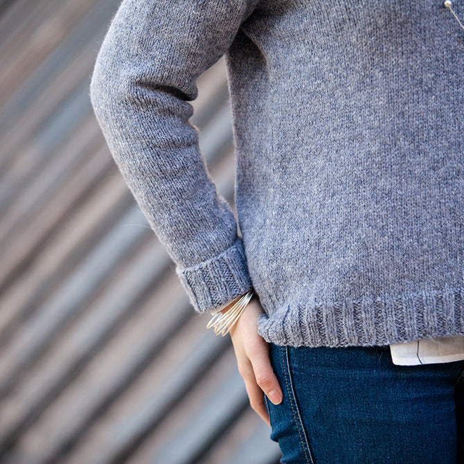 Valley Yarns Ashmere Pullover Knitting Pattern