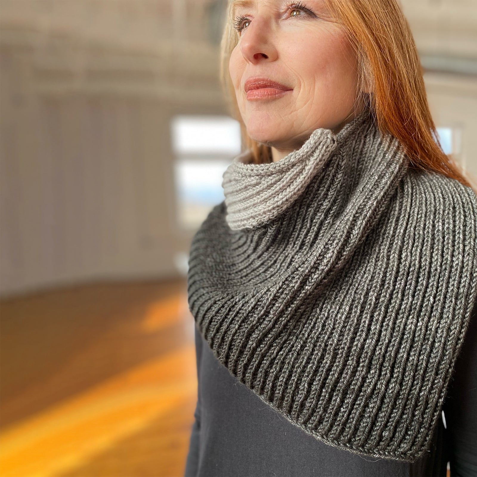 Freia Fine Handpaints Cyclone Cowl Knitting Pattern